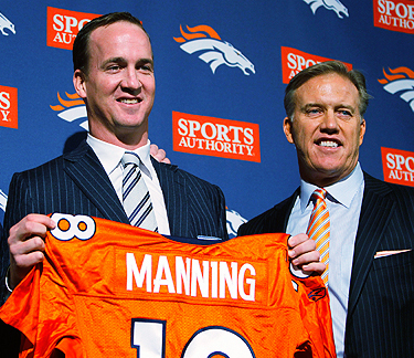 Manning se une a los Broncos