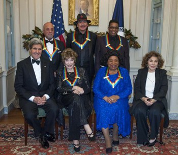 Santana, Arroyo y otros distinguidos en el Knnedy Center